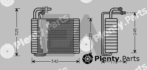 Eaclima 43B14002 — Evaporator, air conditioning