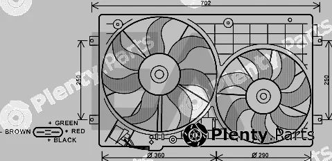 Eaclima 33V77024 — Fan, engine cooling