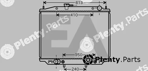 Eaclima 31R18118 — Radiator, engine cooling