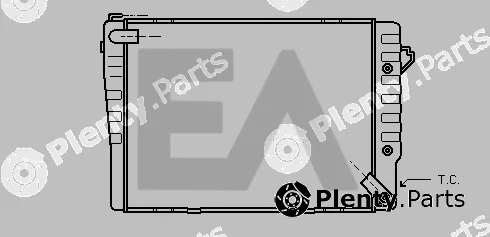 Eaclima 31R07016 — Radiator, engine cooling