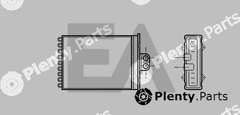 Eaclima 45C54019 — Heat Exchanger, interior heating