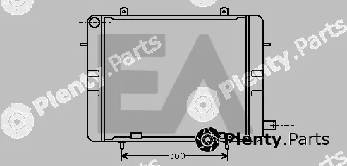 Eaclima 31R54083 — Radiator, engine cooling