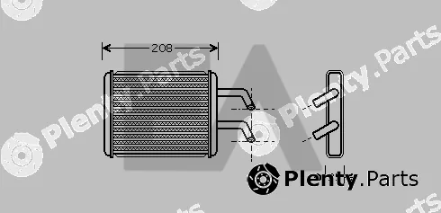 Eaclima 45C36007 — Heat Exchanger, interior heating