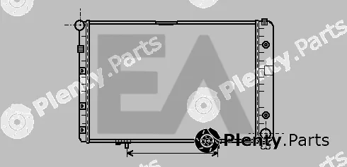 Eaclima 31R50038 — Radiator, engine cooling