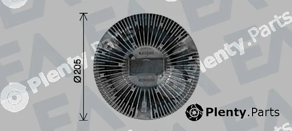 Eaclima 35C16D20 — Fan Wheel, engine cooling