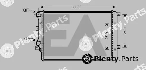 Eaclima 31R77108 — Radiator, engine cooling