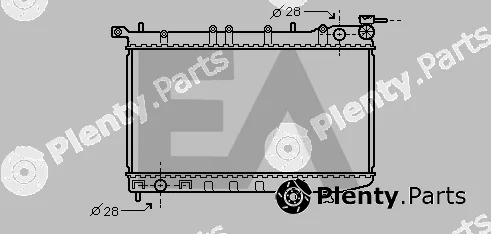 Eaclima 31R18055 — Radiator, engine cooling