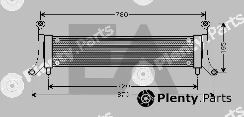 Eaclima 31R77002 — Radiator, engine cooling