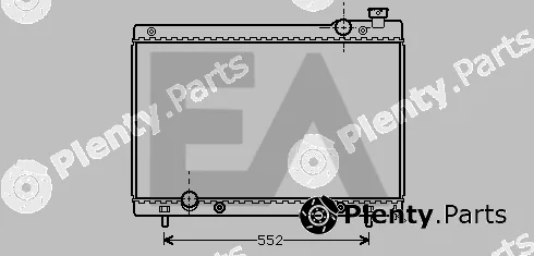 Eaclima 31R52048 — Radiator, engine cooling