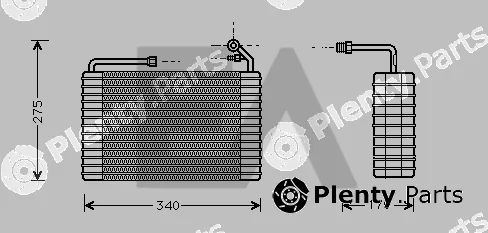 Eaclima 43B14001 — Evaporator, air conditioning
