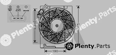 Eaclima 33V54008 — Fan, engine cooling