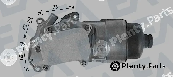 Eaclima 37G55007 — Oil Cooler, engine oil