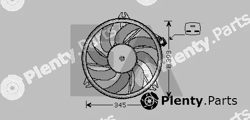 Eaclima 33V55007 — Fan, engine cooling