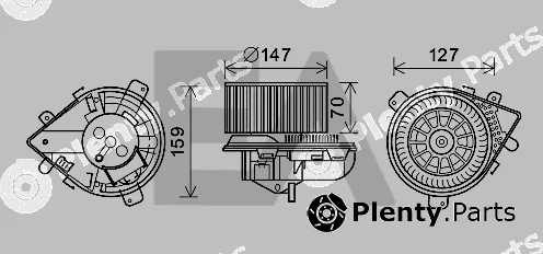 Eaclima 42A55018 — Electric Motor, interior blower
