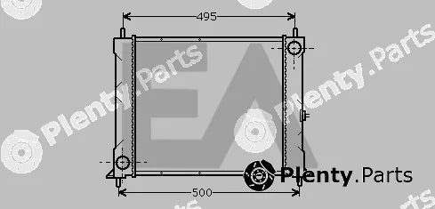 Eaclima 31R05009 — Radiator, engine cooling