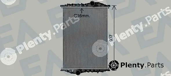 Eaclima 31R47039 — Radiator, engine cooling