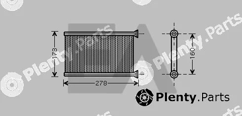 Eaclima 45C07020 — Heat Exchanger, interior heating