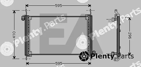 Eaclima 30C25047 — Condenser, air conditioning