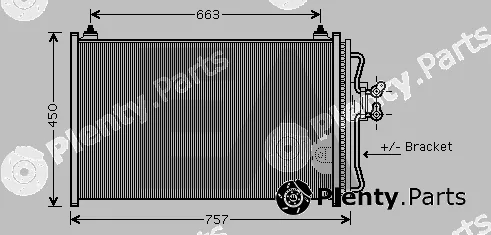 Eaclima 30C22041 — Condenser, air conditioning