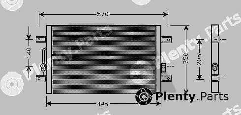 Eaclima 30C25048 — Condenser, air conditioning