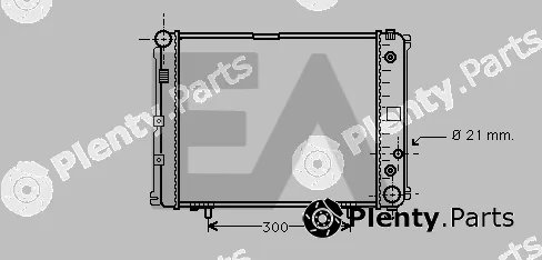 Eaclima 31R50061 — Radiator, engine cooling