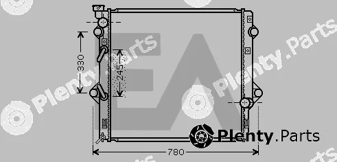 Eaclima 31R71264 — Radiator, engine cooling