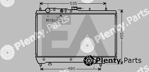 Eaclima 31R36019 — Radiator, engine cooling