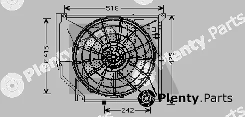 Eaclima 33V07001 — Fan, engine cooling