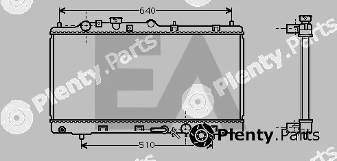 Eaclima 31R52060 — Radiator, engine cooling