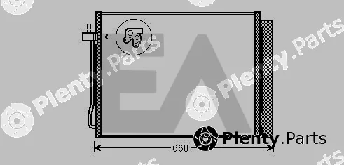 Eaclima 30C07051 — Condenser, air conditioning