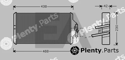 Eaclima 45C45002 — Heat Exchanger, interior heating