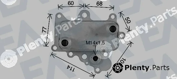 Eaclima 37G03001 — Oil Cooler, engine oil