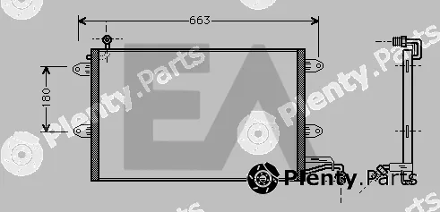 Eaclima 30C77007 — Condenser, air conditioning