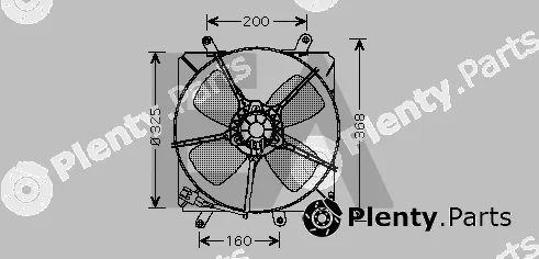 Eaclima 33V71010 — Fan, engine cooling