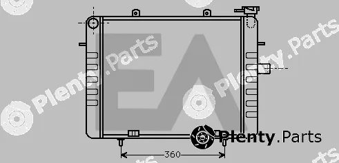 Eaclima 31R54020 — Radiator, engine cooling