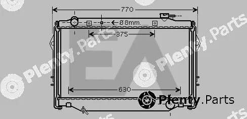 Eaclima 31R71199 — Radiator, engine cooling