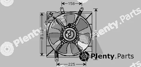 Eaclima 33V36002 — Fan, engine cooling