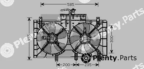 Eaclima 33V52035 — Fan, engine cooling