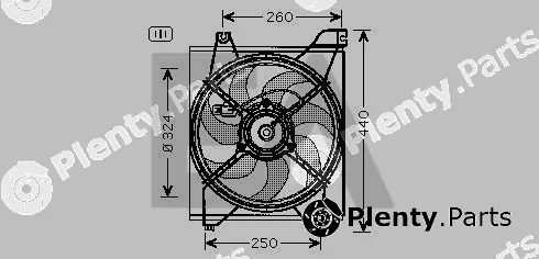 Eaclima 33V36015 — Fan, engine cooling