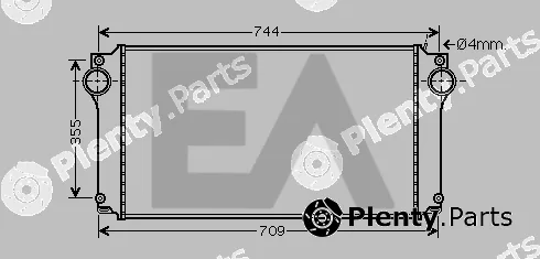 Eaclima 36A71008 — Charge Air Cooler