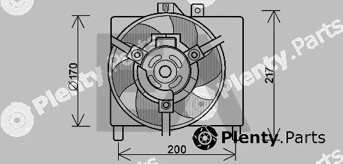 Eaclima 33V44003 — Fan, engine cooling