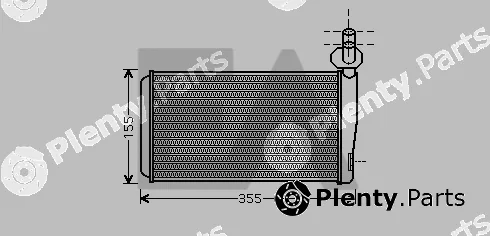 Eaclima 45C77011 — Heat Exchanger, interior heating