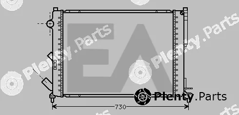 Eaclima 31R60063 — Radiator, engine cooling