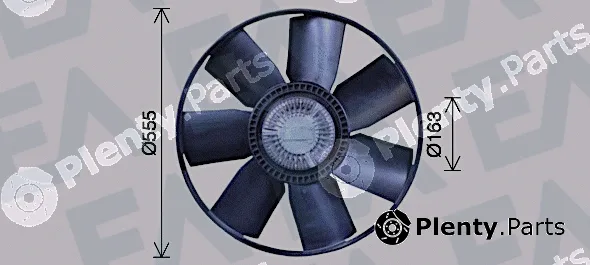 Eaclima 35C30C05 — Fan Wheel, engine cooling