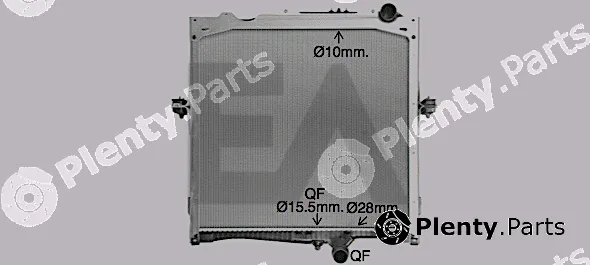 Eaclima 31R59060 — Radiator, engine cooling