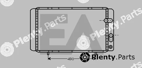 Eaclima 31R60093 — Radiator, engine cooling