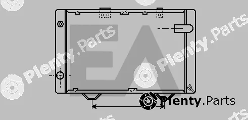 Eaclima 31R55014 — Radiator, engine cooling