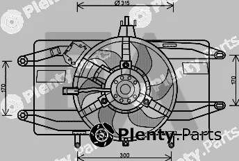 Eaclima 33V25051 — Fan, engine cooling