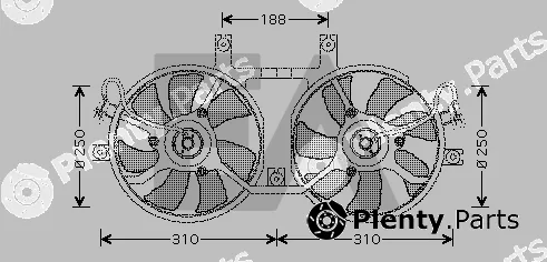 Eaclima 33V51011 — Fan, engine cooling