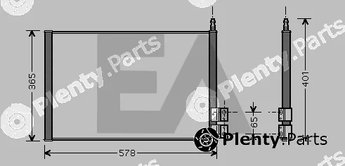 Eaclima 30C22040 — Condenser, air conditioning